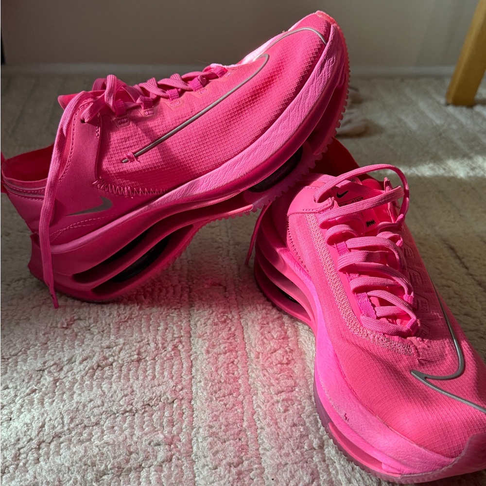 double stack nike zoom in pink blast